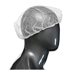 West Chester Ub-28-1000 28" Sbp White Bouffant, Size 28"