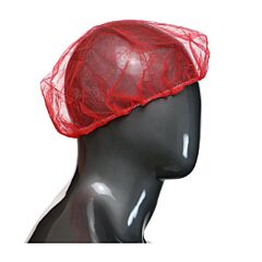 West Chester Ub-24-1000R 24" Sbp Red Bouffant, Size 24"