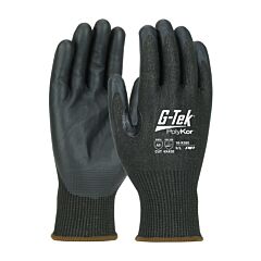 Pip 16-X585/S G-Tek Polykor Xrystal, Black 13G, Black Neofoam Grip, Thumb Crotch, A5, Pack Of 12 Pairs