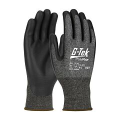 Pip 16-377/Xs G-Tek Polykor Cut Gloves, 18G Black Shell With X7 Tech, Black Neofoam Grip, Cut Level A7, Size X-Small