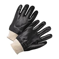 West Chester 1007R Knit Wrist, Semi Rough Pvc Gloves, Interlock Lining, Size Large