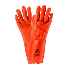 West Chester Hvo1015/Xl 14" Rough Grip Pcv, Interlock Lining, Impact, Size X-Large
