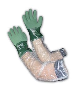 Pip 56-Ag567/M Activgrip Supported W/ Pvc Sleeve, 13G Cotton, Nitrile Microfin, 25"L, Pack Of 12 Pairs