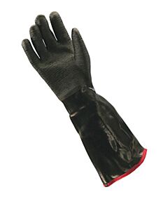Pip 57-8653R/L Chemgrip, Supported Neoprene, Foam Lined, Black, Etched, 18 Inch, Pack Of 12 Pairs