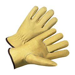 West Chester 9940K/L Premium Grain Pigskin Leather Driver'S Gloves, Keystone Thumb, Size Large