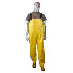 Radians Rb33-Nsyy-M 25Mm Tpu Coating On 200D Nylon Fabric, Bib Style Overall, Adjustable Suspenders, Heatwelded Seam Construction Yellow, Size Medium