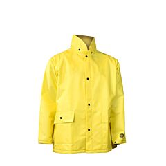 Radians Rj15-Nsyv-5X Rain Bibs 28Mm Pvc/Poly/Pvc, Self Extinguishing Pvc Se D6413 Tested, Etp Collar, Lower Front Pockets, Inside Storm Flap Yellow, Size 5X-Large