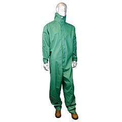 Radians Rs20-Nzkv-L Durarad Full Length Rain Coverall, Green, Size Large