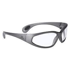 Radians T70-10D T-70 Safety Glasses, Silver Frame, Clear Lens