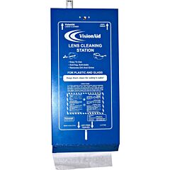Radians 1Lc1776Du Visionaid Metal Lens Cleaning Stations Dispenser, 16 Oz Cleaner, 1 Tissue Pk, Spray Pump