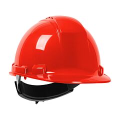 Pip 280-Hp241Rv-15 Whistler, Red, Cap Style Hard Hat, Wheel Ratchet, Type I, Class C, Vented