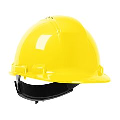 Pip 280-Hp241Rv-02 Whistler, Yellow, Cap Style Hard Hat, Wheel Ratchet, Type I, Class C, Vented