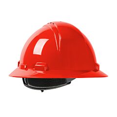 Pip 280-Hp641Rv-15 Kilimanjaro, Red, Full Brim Hard Hat, Ratchet, Type I, Class C, Vented