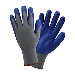 West Chester 37185/L5P Polyester Knit, Foam Nitrile Grip Gloves, Size Large