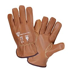 West Chester Ks9911Kp/M Oil Armor Goatskin Driver'S Gloves, Cut/Fleece Winter Liner, Size Medium