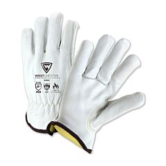 West Chester Ks992K/2Xl Cowhide Driver'S Gloves, Cut Lining, Arc Flash, Size 2X-Large