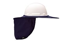 Pyramex Hpshadec60 Collapsible Hard Hat Shade, Blue, 1/Each