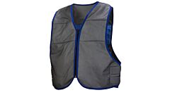 Pyramex Cv100M Cooling Vest, Gray And Blue, Size Medium-X-Large, 1/Each