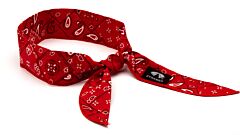 Pyramex Cnb12Pkr Beaded Cooling Bandana 12 Pack, Red Paisley, Pack Of 12 Each