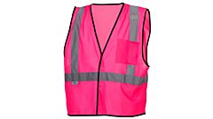 Pyramex Rv1270S-M Rv12 Series, Pink Vest, Non-Ansi, Size Small/Med, 1/Each