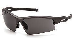 Pyramex Vgsgm1620T Monteagle Safety Glasses, Gun Metal Frame/Gray Anti-Fog Lens, Box Of 12 Pairs