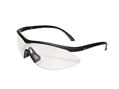 Edge Db111 Banraj Safety Glasses, Black Frame With Clear Lens
