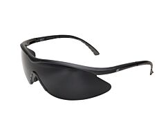 Edge Db116 Banraj Safety Glasses, Black Frame With Smoke Lens