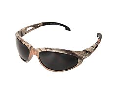 Edge Sw116Cf Dakura Safety Glasses, Forest Camo Frame With Smoke Lens