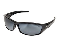 Edge Sr117 Reclus Safety Glasses, Black Frame With Silver Mirror Lens