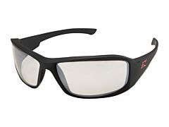 Edge Xb131Ar Brazeau Safety Glasses, Black Frame With Clear Anti-Reflective Lens