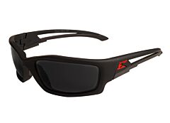 Edge Sk136 Kazbek Safety Glasses, Black Frame With Smoke Lens