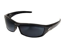 Edge Tsr21-G15-7 Reclus Safety Glasses, Black Frame With Polarized G-15 Silver Mirror Lens