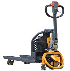Ekko Ep15Li Lithium-Ion Electric Pallet Truck, Lithium-Ion, Drive Motor, Battery 24V/35Ah, 27" X 48", Poly Wheels, 3300 Lb Capacity