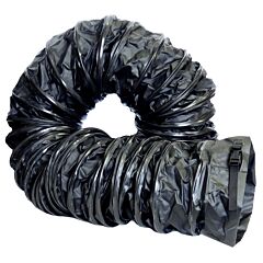 Schaefer Am-Dpc1225 12"X25' Static Conductive Duct With Plastic Buckle Cinch Strap