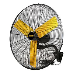 Master Mac-24Wosc 24" High Velocity Oscillating Wall Mount Fan