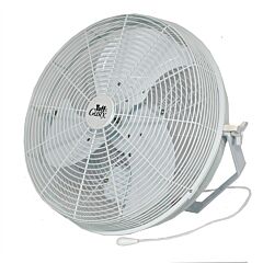 Schaefer Tg18-3Ww Fan Circulation 18" 3 Speed Ul507 White W/Wall Mount