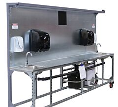 Tie Down 65301 Two Sink Standard Portable Wash Station