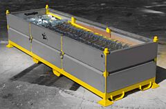 Tie Down 70736 Universal Zip Rail Kit For Parapet And Flat Roof, 355 Ft With Container