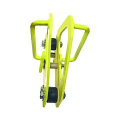 Sellstrom V82235 Peakworks Fall Protection Tank Trolley Steel 12.5" Yellow