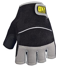 Occunomix 422X-L Terry Lifter Padded Palm Gloves, Fingerless, Size Large