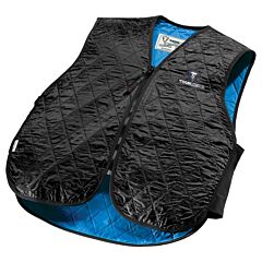 Techniche 6529-Blk-2X Evaporative Sport Cooling Vest, Black, Size 2X-Large