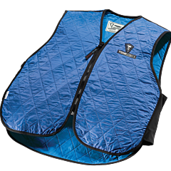 Techniche 6529-Bl-M Evaporative Sport Cooling Vest, Blue, Size Medium