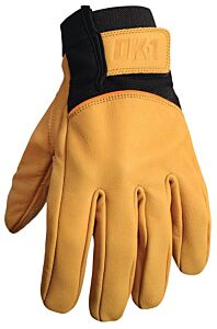 Occunomix Ok-990D-2Xl Anti Vibration Pre-Curved D3O Powered Gloves, Leather, Size 2X-Large