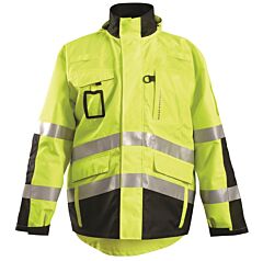 Occunomix Sp-Rsparka-Yxl 3-In-1 Black Bottom Rip Stop Flannel Parka, Class 3, Yellow, Size X-Large