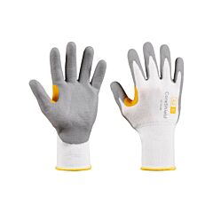 Honeywell 22-7513W/8M Coreshield A2/B Coated Cut Resistant Gloves, 8/M, Hppe White Liner, Nitrile Micro-Foam Grey Coating, 13 Ga