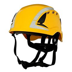 3M X5002Vx-Ansi Securefit Safety Helmet, Vented With Reflective Tape, Yellow