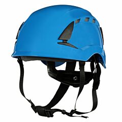 3M X5003V-Ansi Securefit Safety Helmet, Vented, Blue
