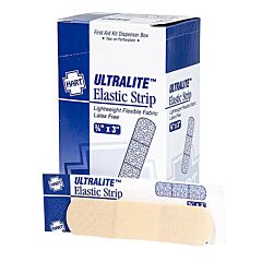 Hart Health 1049 Ultralite Light Woven Elastic Adhesive Bandages, 3/4" X 3", 50/Box