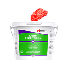 Stoko Kcw130W Kresto Cherry Hand Wipes, 4 Containers/130 Ea