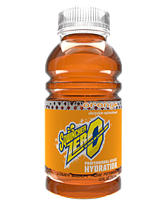 Sqwincher 030801 Zero Ready-To-Drink, 20 Oz Bottles/Yield, Orange